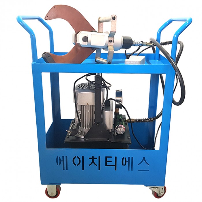 구리선절단기/유압펌프연결 JLT-120C 스탠드형